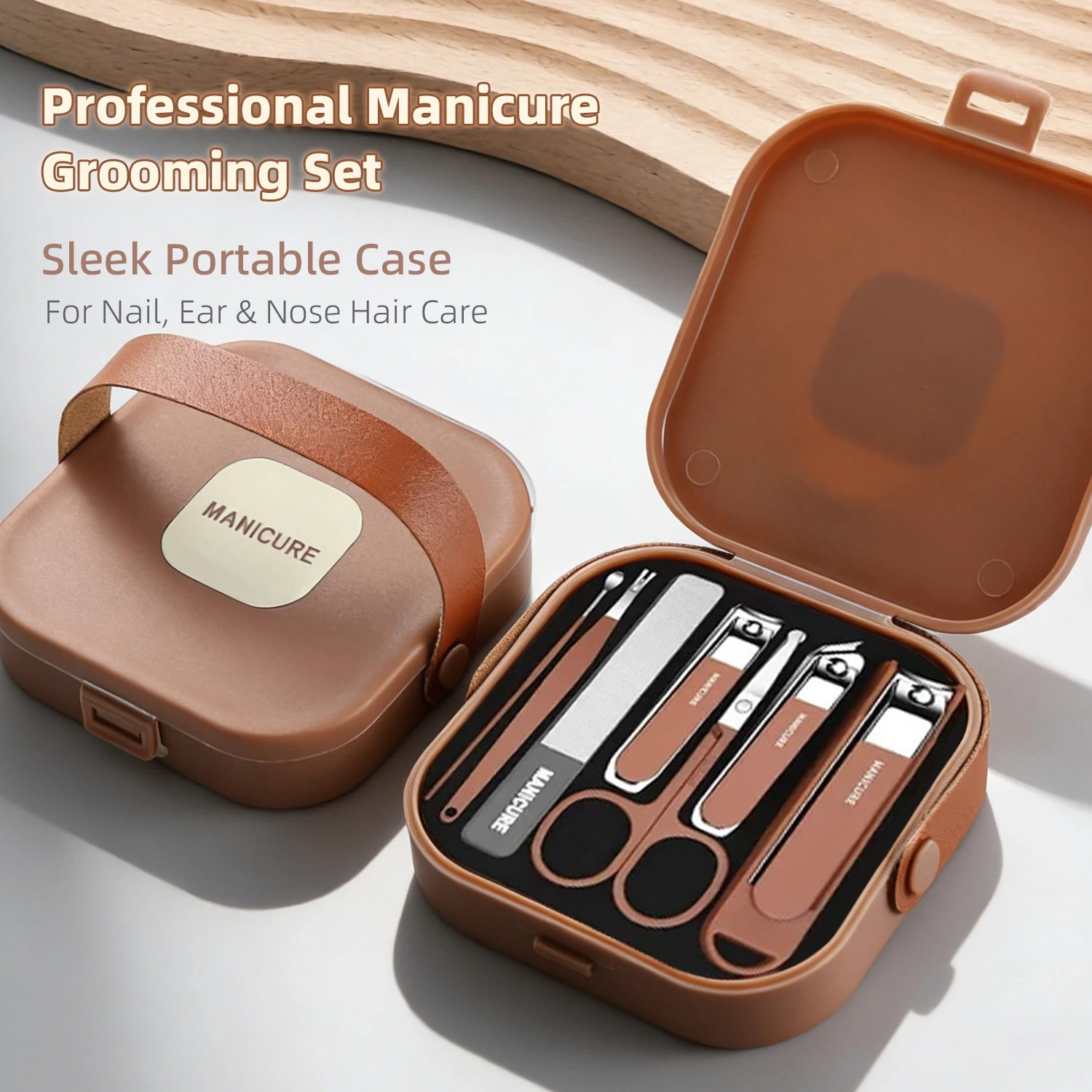 Nail Care Kit Mens - Nail Care Kit Anti-Splatter Manicure Set