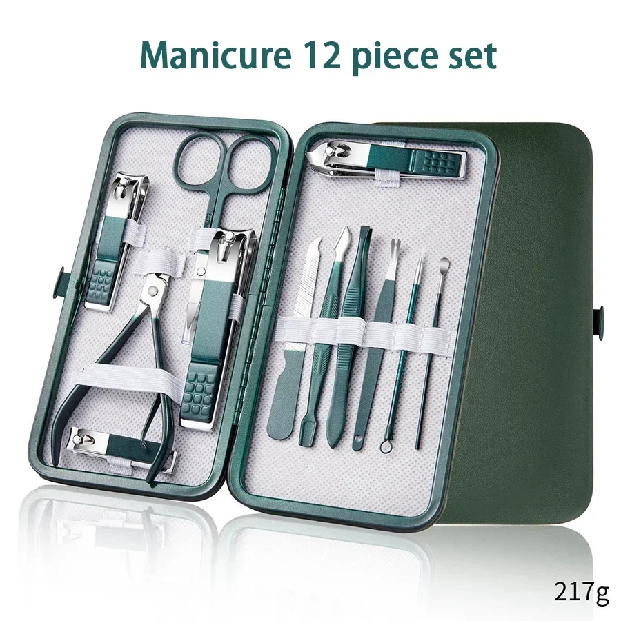Nail Care Kit Mens - Manicure Set Nail Clippers Kit Professional