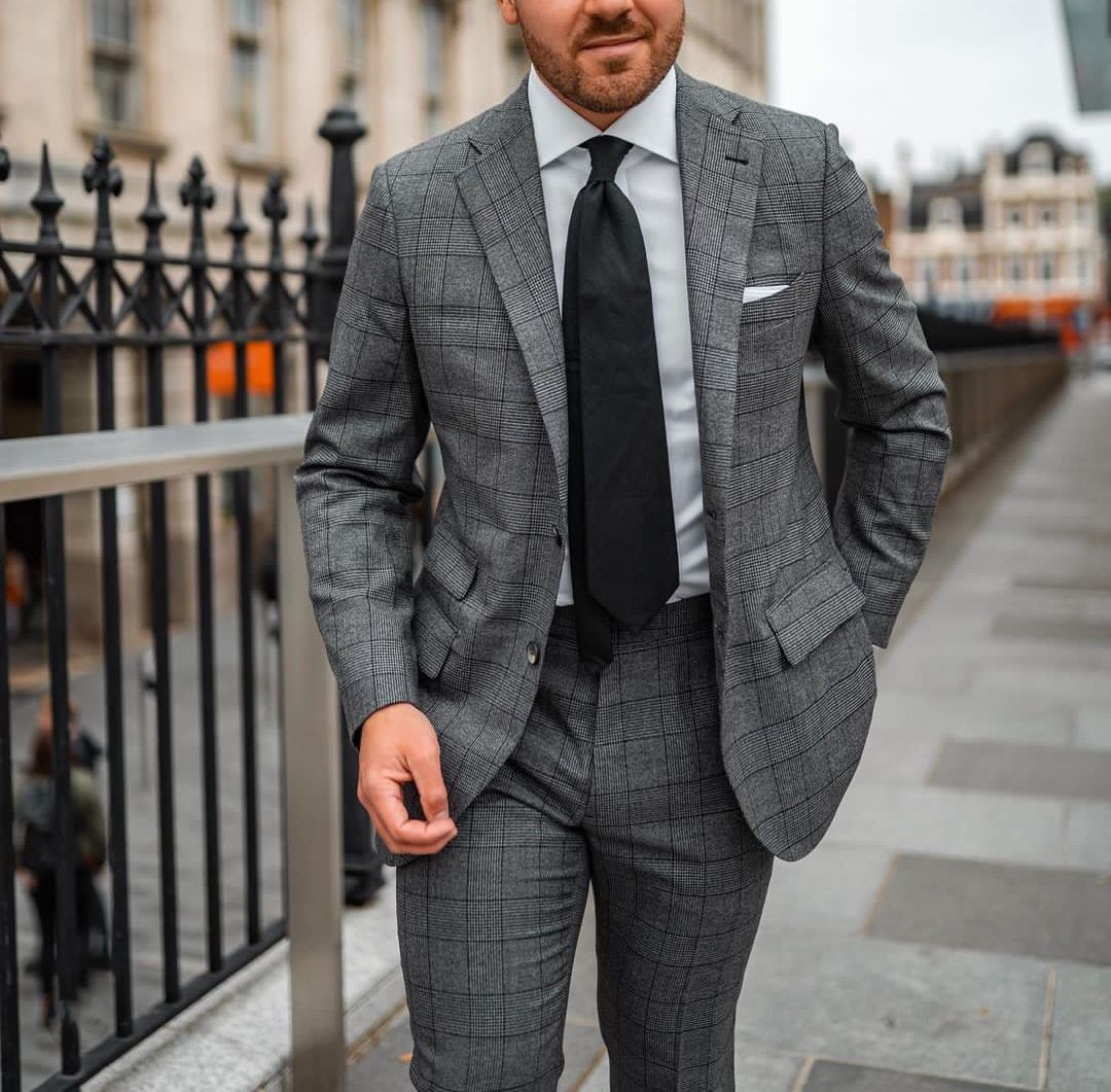 Men'S Grooming Daily - Men Suit Tailor-Made 2 Pieces Blazer