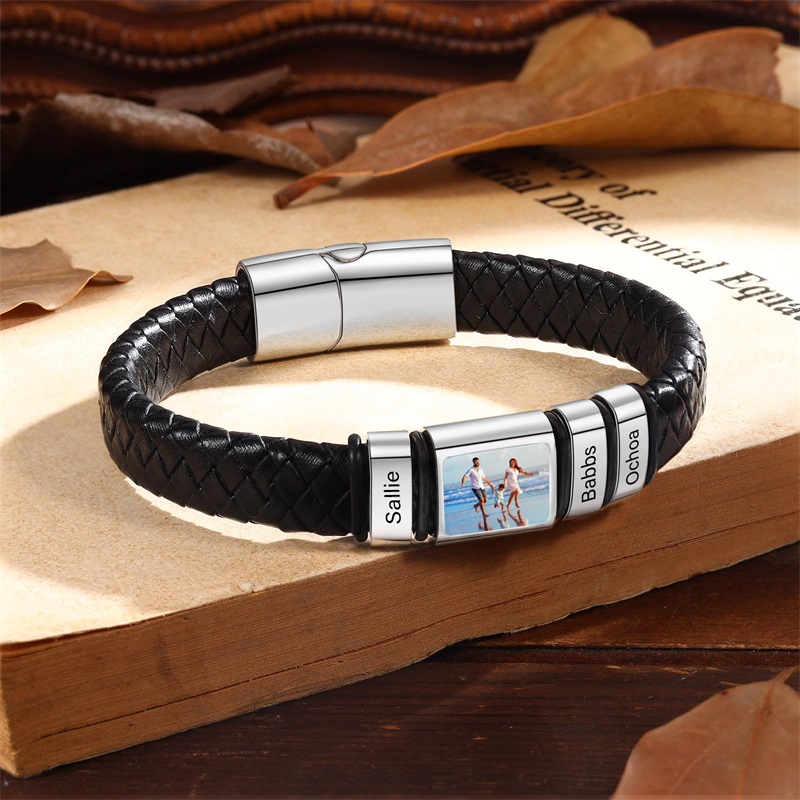 Custom Photo Bracelet for Men  - огляд і ціна Men'S Grooming Pictures