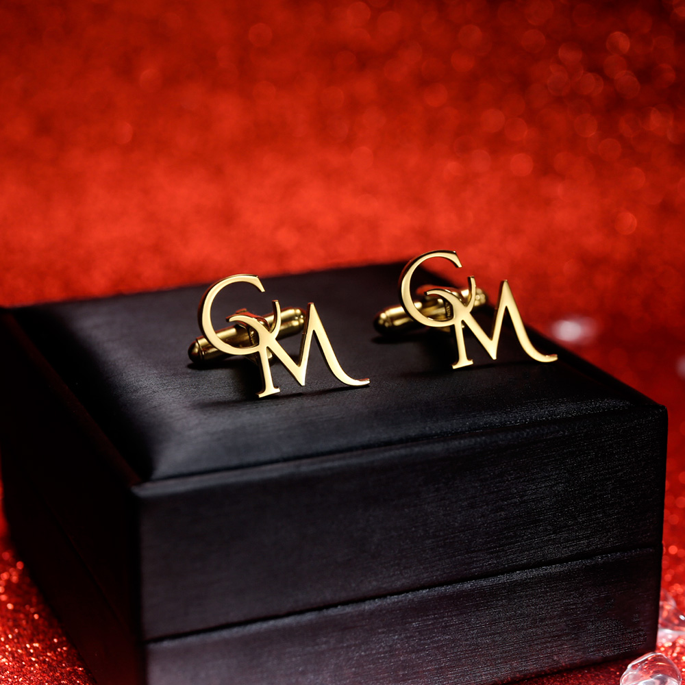 Tangula Custom Initials Cuffli - огляд і ціна Men'S Grooming & Health Made Simple