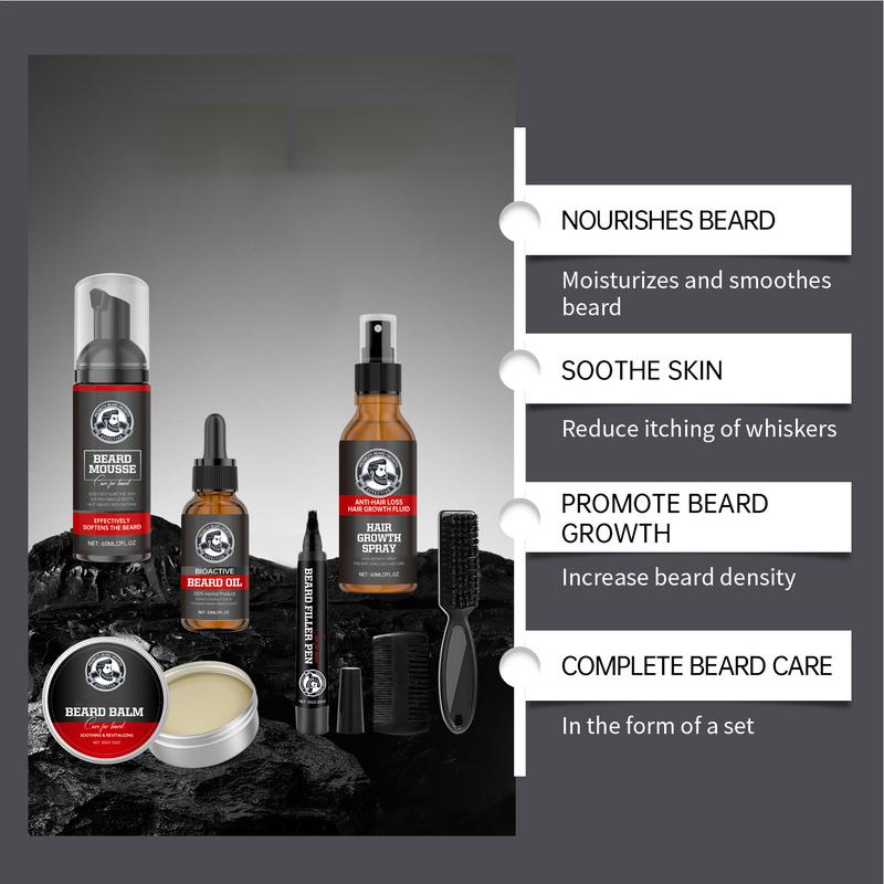 7pcs beard grooming conditione - огляд і ціна Men'S Grooming Tonic