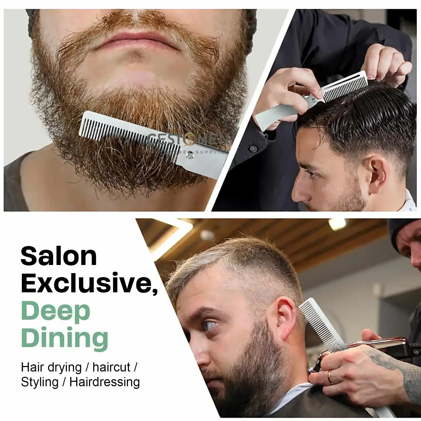 NEW Folding Stainless Steel Co - огляд і ціна Men'S Grooming Tonic