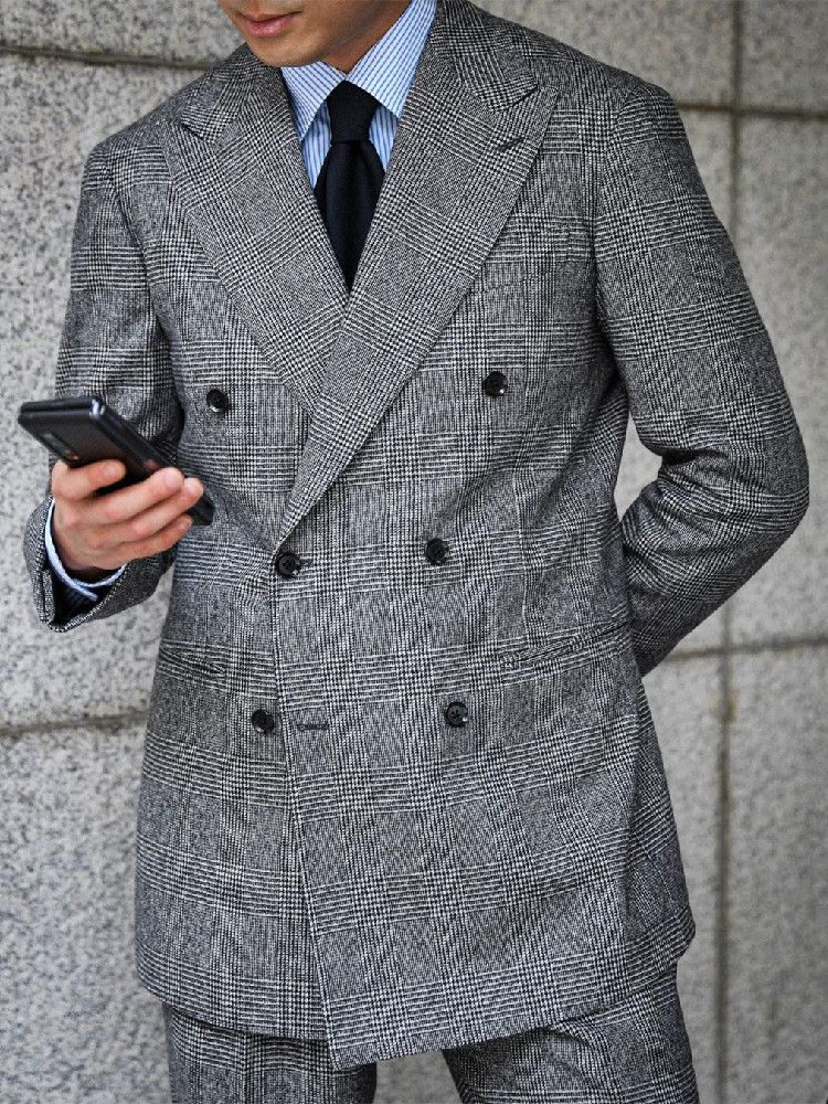 Business Plaid Men Suit 2 Piec - огляд і ціна Men'S Grooming Daily