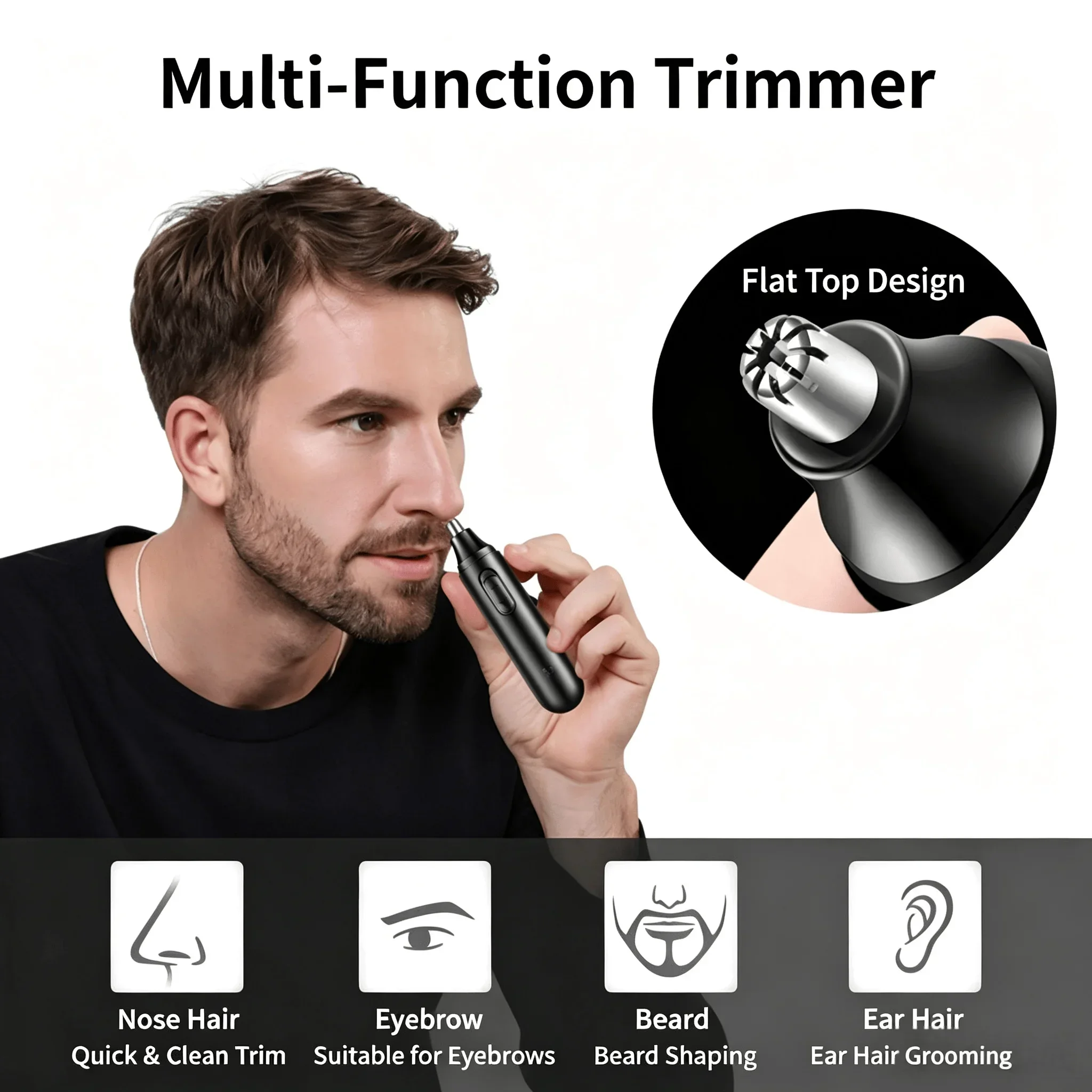 Multi-Functional Electric Nasa - огляд і ціна Men'S Grooming & Health Made Simple