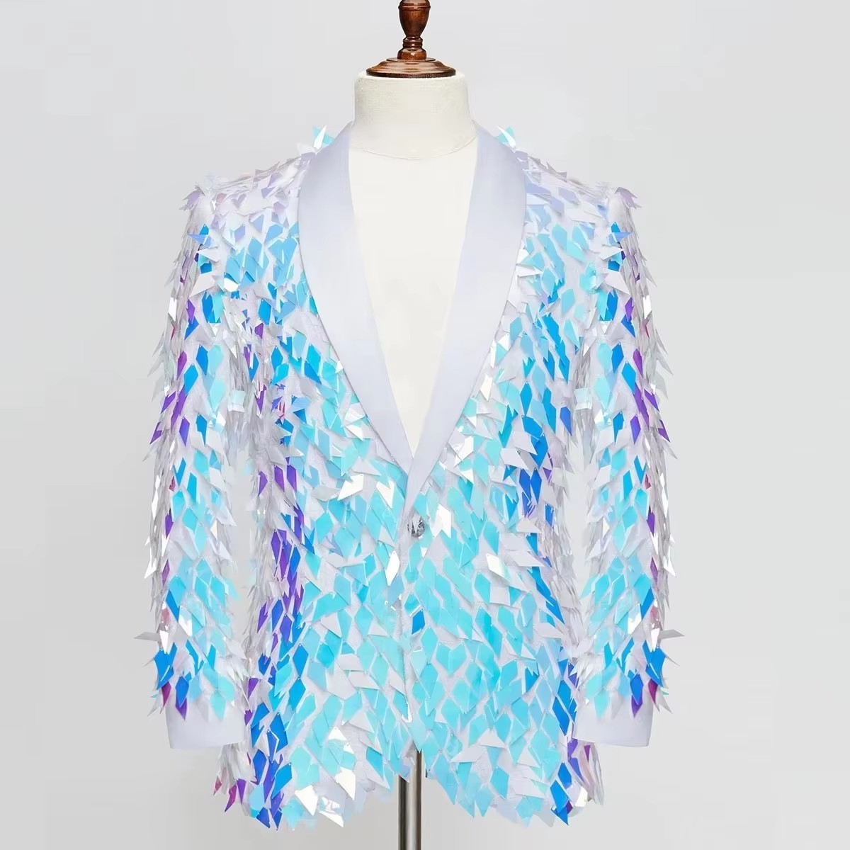 Men's Shiny Sequins Blazer Jac - огляд і ціна Men'S Grooming Club