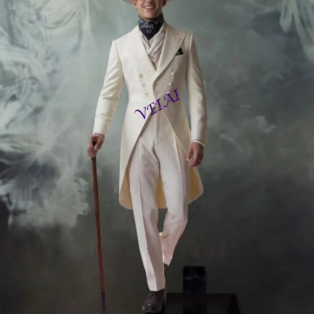 Customized White Men's Tuxedo  - огляд і ціна Men'S Grooming Daily