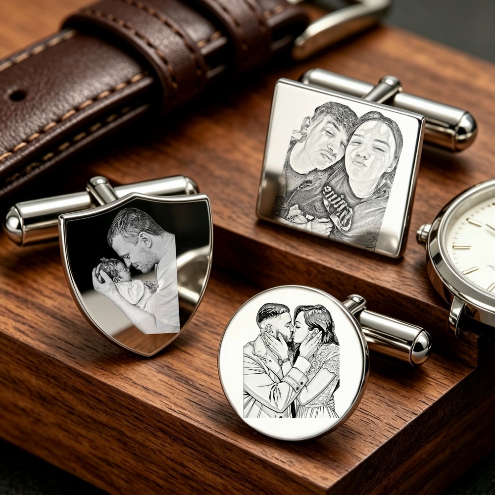 Engraved Customized Photo Pict - огляд і ціна Men'S Grooming Pictures