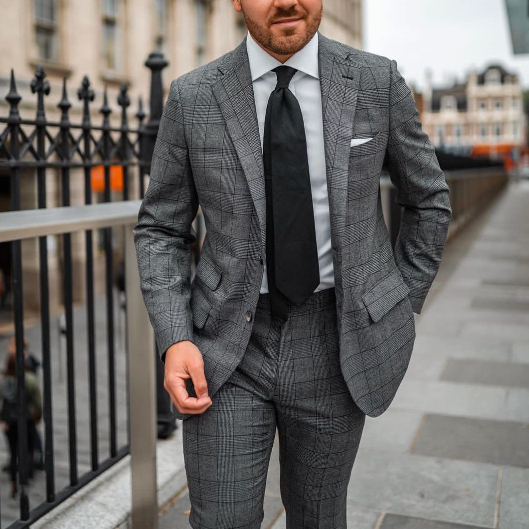 Men Suit Tailor-Made 2 Pieces  - огляд і ціна Men'S Grooming Daily